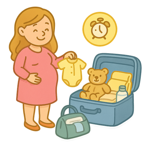 Valise maternité
