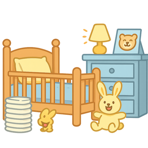 Préparation chambre bébé